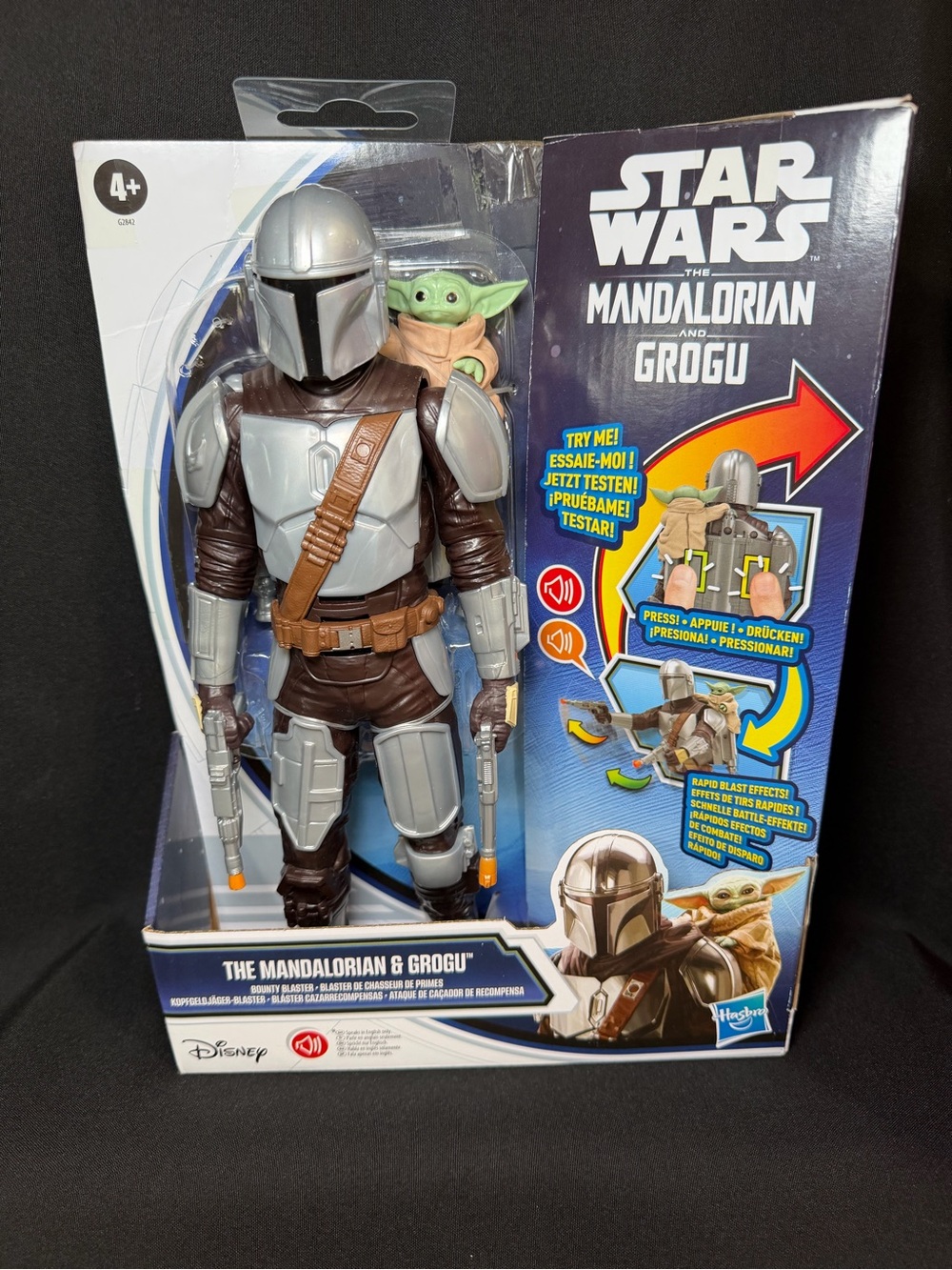 Hasbro Star Wars The Mandalorian & Grogu Bounty Blaster (11") Action Figure